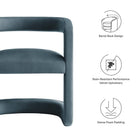 Modway Winslow Performance Velvet Barrel Accent Chair