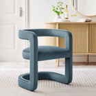 Modway Winslow Performance Velvet Barrel Accent Chair