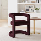 Modway Winslow Performance Velvet Barrel Accent Chair