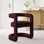 Modway Winslow Performance Velvet Barrel Accent Chair