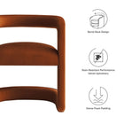 Modway Winslow Performance Velvet Barrel Accent Chair