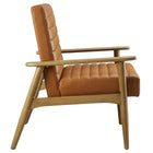 Modway Jensen Vegan Leather Accent Chair