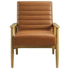 Modway Jensen Vegan Leather Accent Chair