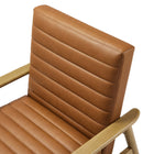 Modway Jensen Vegan Leather Accent Chair