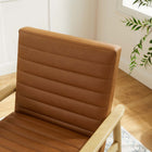 Modway Jensen Vegan Leather Accent Chair