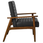 Modway Jensen Vegan Leather Accent Chair