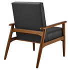 Modway Jensen Vegan Leather Accent Chair