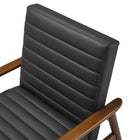 Modway Jensen Vegan Leather Accent Chair