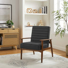Modway Jensen Vegan Leather Accent Chair