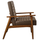 Modway Jensen Vegan Leather Accent Chair