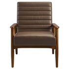 Modway Jensen Vegan Leather Accent Chair