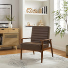 Modway Jensen Vegan Leather Accent Chair