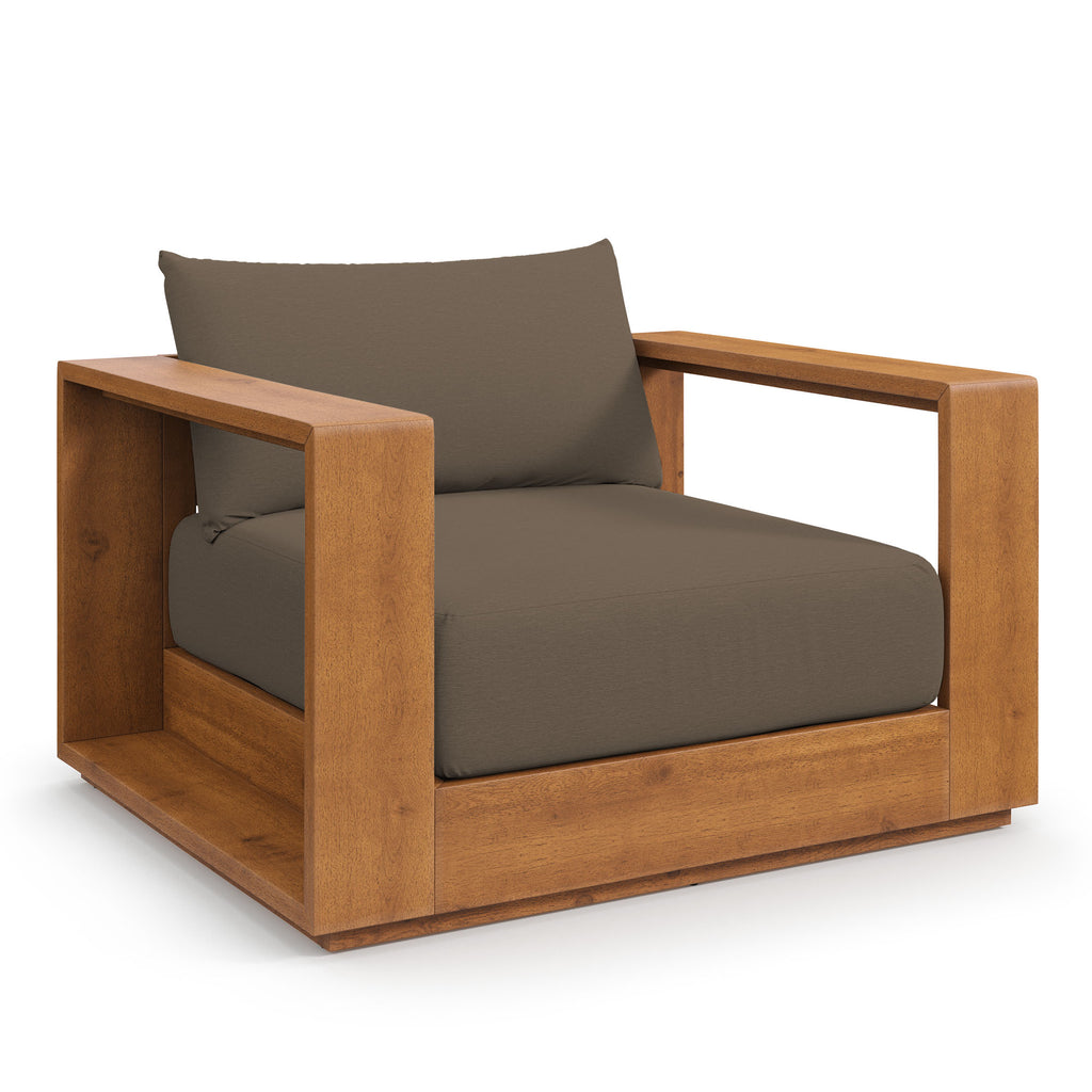 Modway Tahoe Outdoor Patio Acacia Wood Chair  