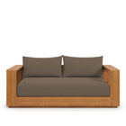 Modway Tahoe Acacia Wood Outdoor Patio Acacia Wood Loveseat