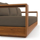 Modway Tahoe Outdoor Patio Acacia Wood Sofa