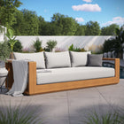 Modway Tahoe Outdoor Patio Acacia Wood Sofa