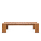 Modway Tahoe 2-Piece Outdoor Patio Acacia Wood Sofa and Coffee Table Set