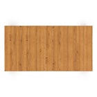 Modway Tahoe 2-Piece Outdoor Patio Acacia Wood Sofa and Coffee Table Set