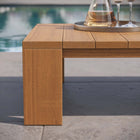Modway Tahoe Outdoor Patio Acacia Wood Coffee Table