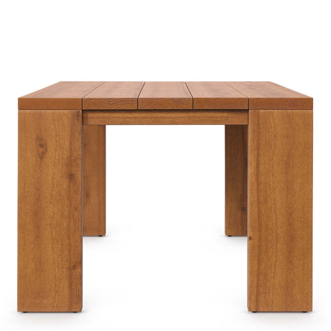 Modway Tahoe Outdoor Patio Acacia Wood Side Table  