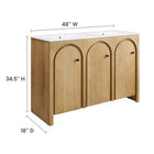 Modway Appia 48" Double Sink Bathroom Vanity