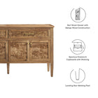 Modway Elysian 62" Wood Sideboard