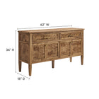 Modway Elysian 62" Wood Sideboard