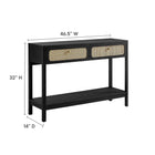 Modway Chaucer Wood Entryway Console Table