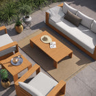 Modway Tahoe 5-Piece Outdoor Patio Acacia Wood Furniture Set