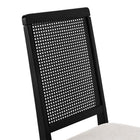 Modway Arlo Faux Rattan and Wood Dining Side Chairs Set of 2