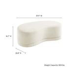 Modway Nimbus 48" Upholstered Ottoman Bench