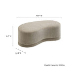 Modway Nimbus 48" Upholstered Ottoman Bench