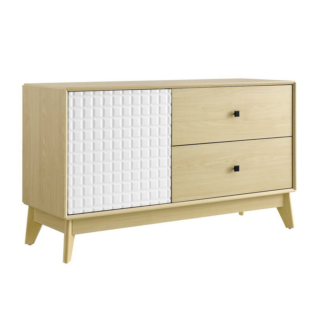 Modway Nectar 43" Wood Grain Accent Cabinet  