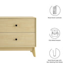 Modway Nectar 43" Wood Grain Accent Cabinet