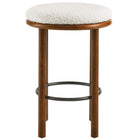 Modway Fable Boucle Fabric Counter Stools Set of 2