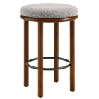 Modway Fable Boucle Fabric Counter Stools Set of 2