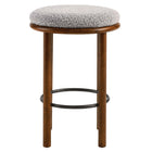 Modway Fable Boucle Fabric Counter Stools Set of 2