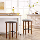 Modway Fable Boucle Fabric Counter Stools Set of 2