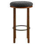 Modway Fable Boucle Fabric Bar Stools Set of 2