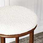 Modway Fable Boucle Fabric Bar Stools Set of 2