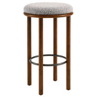 Modway Fable Boucle Fabric Bar Stools Set of 2