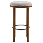 Modway Fable Boucle Fabric Bar Stools Set of 2