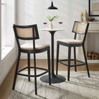 Modway Caledonia Wood Bar Stools Set of 2