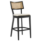 Modway Caledonia Wood Bar Stools Set of 2