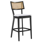 Modway Caledonia Wood Bar Stools Set of 2