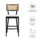 Modway Caledonia Wood Bar Stools Set of 2