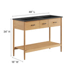 Modway Zaire 48" Double Sink Bathroom Vanity