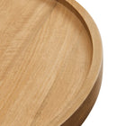 Modway Chiro Round Wood Side Table