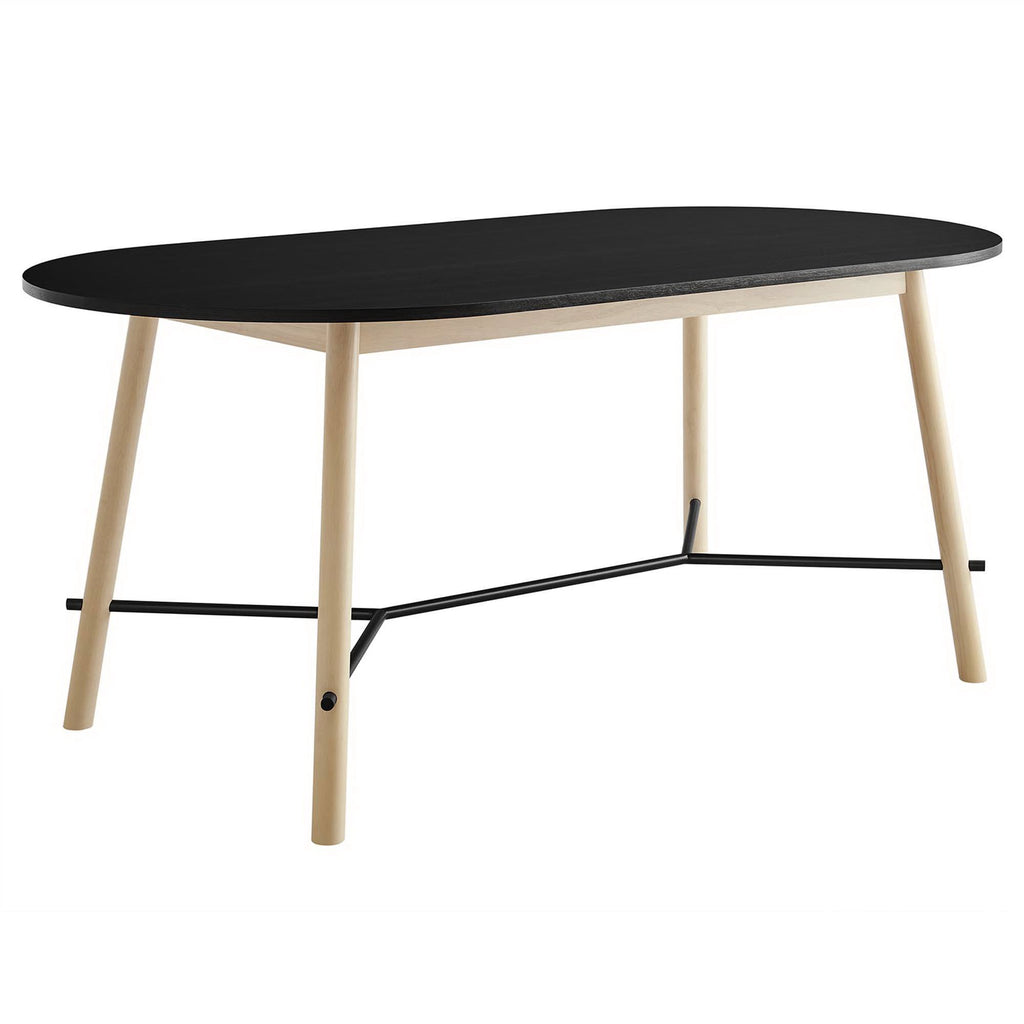 Modway Infuse 71" Wood Grain Dining Table  