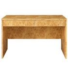 Modway Hudson 2-Drawer Burl Wood Desk